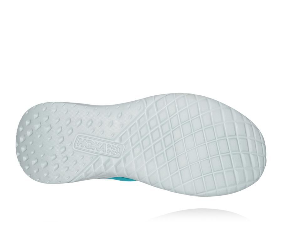 Tenis Hoka One One Feminino Azuis/Branco - Tivra - 286-TCUVDA